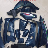 BỘ NHỰA WAVE ALPHA XANH NHỚT