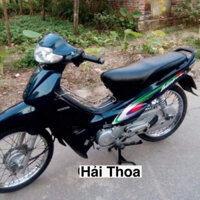 Bộ Nhựa Wave Nhỏ Xanh Lục Máy Trắng ( Có tem ) Honda
