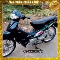 Bộ nhựa Wave nhỏ xanh lục máy trắng có tem chính hãng Honda