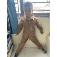 Bộ nhung tăm cài cúc bé trai bé gái đẹp 24-26kg