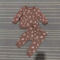 Bộ nỉ bông C&A Disney màu nâu gấu pooh