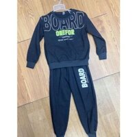 bộ nỉ da cá hoodie đen