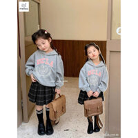 Bộ nỉ hoodie UCLA chân váy caro- HÀNG SALE KHÔNG ĐỔI TRẢ