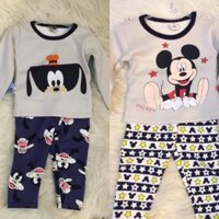 bộ nỉ lót bông cho bé