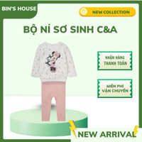 Bộ nỉ Minmie sơ sinh C&A sz 0-9M