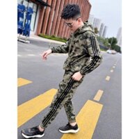 Bộ Nỉ Nam A Di Đát Phối Họa Tiết RẰn Ri Siêu Chất Ngất - Bộ Nỉ Nam A Di Đát Chất Nỉ Siêu Cấp