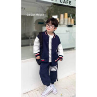 bộ nỉ thể thao bé trai