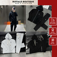 Bộ Nỉ Thu Đông Khóa Kéo Thêu Ngựa Chất Nỉ Bông - Bộ Nỉ Nam Nữ Chất Nỉ Dày Dặn Cổ Áo Bomber Phong Cách Trẻ Thể Thao Hot