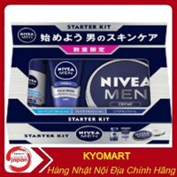 Bộ Nivea Men Kem Cạo Râu - Sữa Rửa Mặt - Dưỡng Da