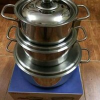 Bộ nồi 3 cái hàng khuyến mãi của sharp