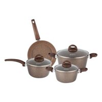 Bộ nồi 3 chiếc+1 chảo Kangaroo KG992M