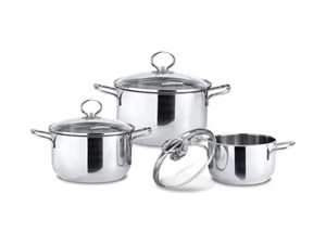 Bộ nồi 3 chiếc Inox đa lớp Sunhouse SH777