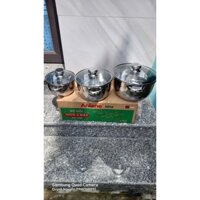 Bộ nồi 3 đáy bếp từ Five Star Anlene