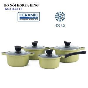 Bộ nồi 4 cái Korea King KS-GL4TCI