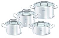 Bộ nồi 4 món Fissler Original Pro - Nắp Inox Made In Gemany