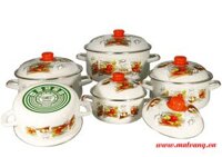 Bộ nồi 5 cái tráng men cao cấp NM01