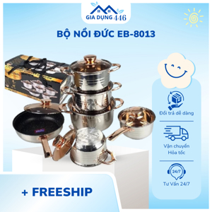 Bộ nồi 5 đáy Engelberg 6 món EB-8013