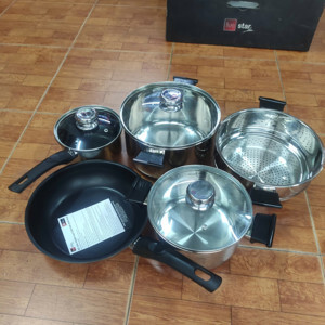 Bộ nồi 5 món Fivestar FS08CGSW