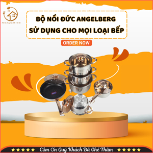 Bộ nồi 6 món Angelberg nhập khẩu đức cao cấp