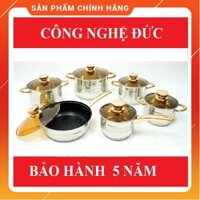 BỘ NỒI 6 MÓN VUNG KÍNH CAO CẤP ANGELBERG/ CHEF/ VICALINA [RẺ-ĐẸP VÀ CHẤT]