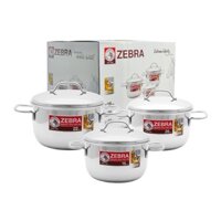 Bộ nồi 6 món Zebra Extreme Infinity (Bạc) 180826