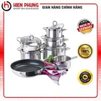 Bộ nồi 7 món  Silit Diamant Nồi chảo chống dính dùng cho mọi loại bếp| Nhập khẩu Đức