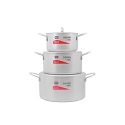 Bộ nồi Anod Sunhouse SH6532, 3 chiếc
