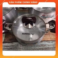 Bộ nồi anod Sunhouse SH8833EB ( size 18-22-26 )