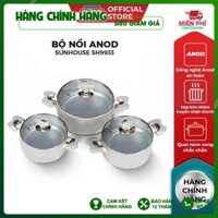 Bộ nồi anod Sunhouse SH9933