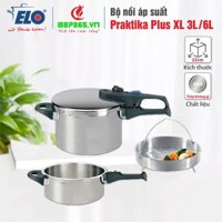 Bộ nồi áp suất Elo Praktika Plus XL 3L/6L 22cm