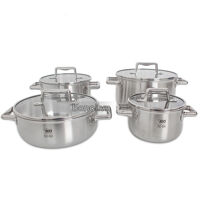 Bộ nồi bếp từ Elo Multilayer 3 lớp liền nguyên khối