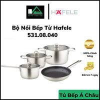 Bộ nồi bếp từ hafele 531.08.040