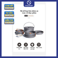 Bộ nồi cắm trại BSW-SK066 (kèm quà tặng) ( Chính hãng )