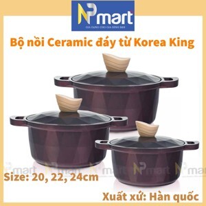 Bộ nồi Ceramic Korea King KDC-60000IHC