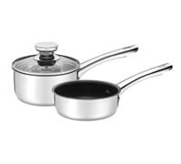 Bộ nồi chảo 2 món inox 304 Kalpen Baby BB14 - Hàng chính hãng