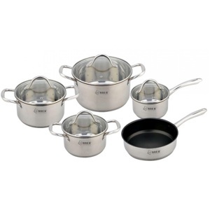 Bộ nồi chảo Arber AB-DQ01 - 4 nồi + 1 chảo