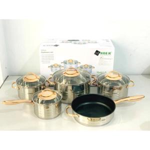 Bộ nồi chảo Arber AN05GOLD