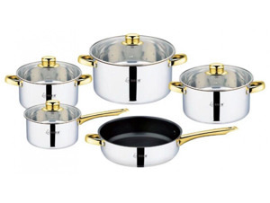 Bộ nồi chảo Arber AN05GOLD