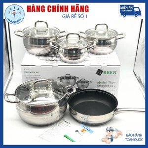 Bộ nồi chảo Arber Tiger