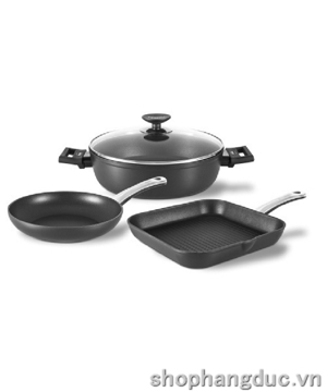 Bộ nồi chảo Berndes Alu - 3 món