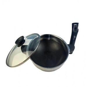 Bộ nồi chảo Blackcube 3 lớp T&K Kimscook F00001603 28CM