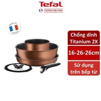 Bộ nồi chảo cán rời 5 món Tefal Ingenio Resource L6759522