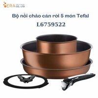 Bộ nồi chảo cán rời 5 món Tefal Ingenio Resource L6759522