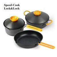bộ nồi chảo chống dính lock&lock - bộ nồi chảo chống dính locknlock