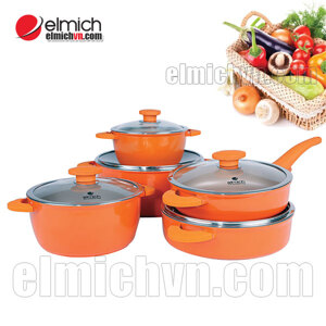 Bộ nồi chảo Elmich Vitaplus Fiore