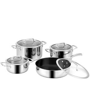 Bộ nồi chảo Eurosun MC1801 Luxury