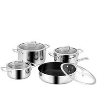 Bộ nồi chảo Eurosun MC1801 Luxury