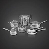 Bộ nồi chảo inox 8 món Junger JC-100