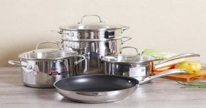 Bộ nồi chảo inox Elmich Premium EL3134