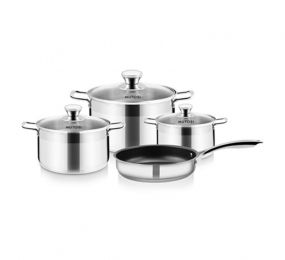 Bộ nồi chảo inox Mutosi MC-347